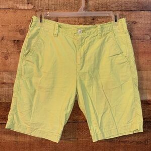 Express Yellow Casual Shorts